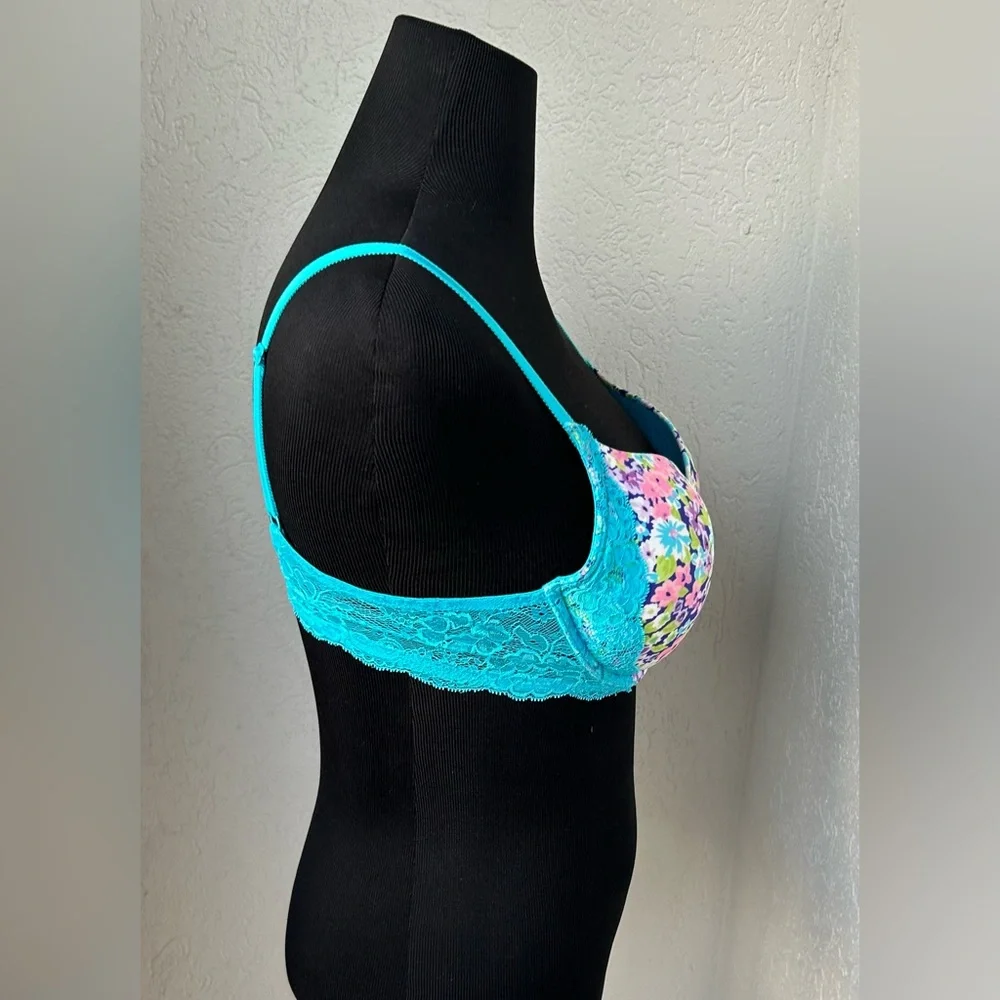 Victoria secret push up bra 38 C and matching panty L set - Picture 6 of 16